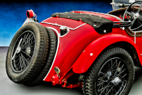 Tail, Alfa Romeo 6C 1750 Gran Sport Spider, Zagato, 1930