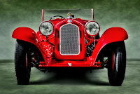 Fascia, Alfa Romeo 8C 2300 Cabriolet Lungo, Figoni, #2311207, 1933