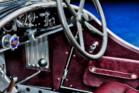 Cockpit, Alfa Romeo 8C 2300 Corto Mille Miglia Spider, Zagato, 1932