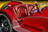 Mixed Composition, Alfa Romeo 8C 2300 Corto Mille Miglia Touring Spider, #2211071, 1932