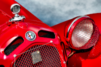 Grille, Alfa Romeo 8C 2300 Monza, Zagato, #2211112, 1933