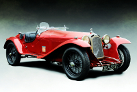 Portrait, Alfa Romeo 8C 2300 Mille Miglia Spider, Castagna, #2211072, Unrestored, 1933