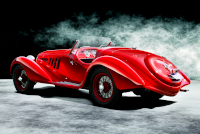 Tail Perspective, Alfa Romeo 8C 2900A Mille Miglia Spider, #412015, 1937