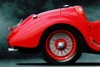 Tail, Alfa Romeo 8C 2900A Mille Miglia Spider, #412015, 1937