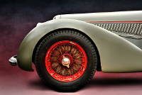 Nose, Alfa Romeo 8C 2900B Corto Touring Spider, #412018, Unrestored, 1938