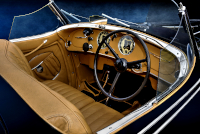 Cockpit, Alfa Romeo 8C 2900B Lungo Touring Spider, #412027, 1938