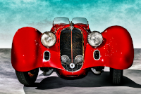 Heads Up, Alfa Romeo 8C 2900B Mille Miglia Touring Spider, #412031, 1938