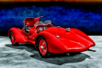 Tail Quarter Open, Alfa Romeo 8C 2900B Mille Miglia Touring Spider, #412031, 1938
