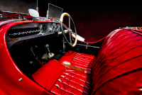 Cockpit, Aston Martin 2 Litre Le Mans, LM22, Unrestored, 1936