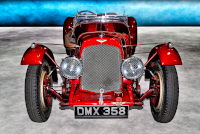 Fascia, Aston Martin 2 Litre Le Mans, LM22, Unrestored, 1936