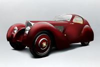 Portrait, Bugatti Type 51 Coupe, Louis Dubos, #51133, 1931