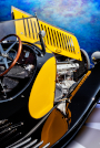 Flank Wheel Portrait, Bugatti Type 55 Roadster, #55219, 1932