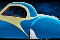 Profile, Bugatti Type 57 SC Atalante, #57523, 1937