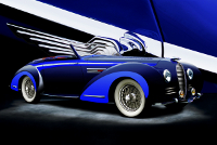 Portrait, Delahaye 135 MS Cabriolet, Henri Chapron, 1947