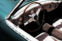 Cockpit, Maserati A6G/54 2000 Spyder, Zagato, #2101, 1955