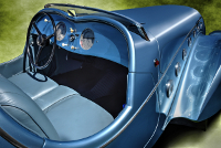 Cockpit, Peugeot 402 Darl'mat Roadster, Pourtout, #400247, 1938