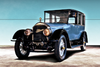 Main, Pierce-Arrow Model 33 Enclosed-Drive Limousine, #336048, 1922