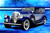 Main, Pierce-Arrow Model 53 Touring Sedan, #2050009, 1932