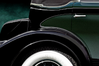 Tail Composition, Pierce-Arrow Model 840A Convertible Sedan, LeBaron, #2080338, 1934