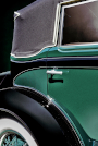 Hood Portrait, Pierce-Arrow Model 840A Convertible Sedan, LeBaron, #2080338, 1934