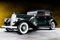 Gold Alternate, Pierce-Arrow Model 840A Convertible Sedan, LeBaron, #2080338, 1934