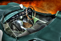 Cockpit, Aston Martin DBR1, Chassis #3, Nürburgring 1000 km, 1958