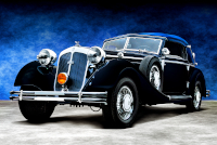 Main, Auto Union: Horch 853A Cabriolet, Gläser, 1939