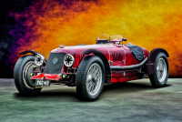 Quarter, Maserati 8C 3000 Biposto, #3004, 1932