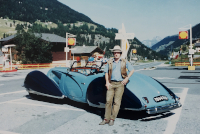 John Warth Circa 1970s, Talbot-Lago Darracq T150-C S Cabriolet, Figoni et Falaschi, #90019, 1938