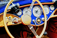 Dashboard, Auto Union: Wanderer W25K Sports Roadster, Wendler Karosserie, 1937